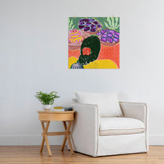 83 Oranges Fish Market Art Print