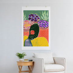 83 Oranges Fish Market Art Print
