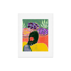 83 Oranges Fish Market Art Print