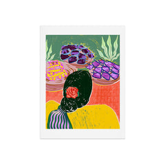 83 Oranges Fish Market Art Print