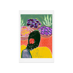 83 Oranges Fish Market Art Print