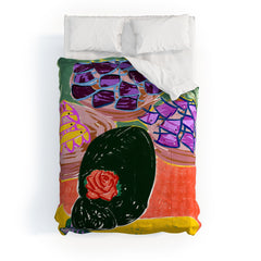 83 Oranges Fish Market Comforter