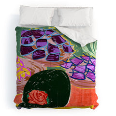 83 Oranges Fish Market Comforter