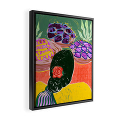83 Oranges Fish Market Art Canvas
