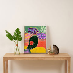 83 Oranges Fish Market Art Canvas