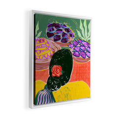 83 Oranges Fish Market Art Canvas