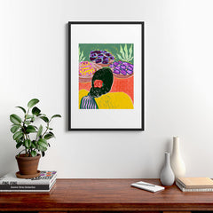 83 Oranges Fish Market Framed Art Print