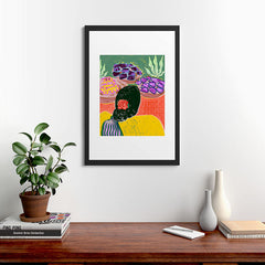 83 Oranges Fish Market Framed Art Print