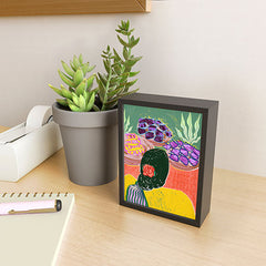 83 Oranges Fish Market Framed Mini Art Print