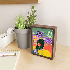 83 Oranges Fish Market Framed Mini Art Print