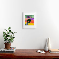 83 Oranges Fish Market Framed Art Print