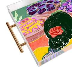 83 Oranges Fish Market Acrylic Tray