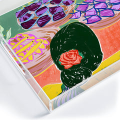 83 Oranges Fish Market Acrylic Tray