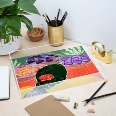 83 Oranges Fish Market Acrylic Tray