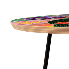 83 Oranges Fish Market Round Side Table