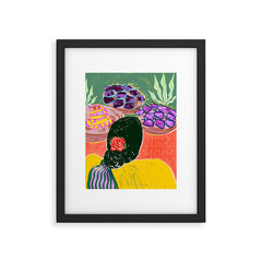 83 Oranges Fish Market Framed Art Print