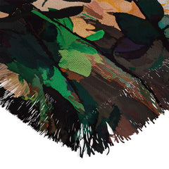 83 Oranges Flamingo Sighting Jungle Nature Throw Blanket