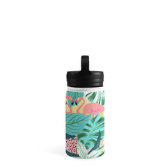 83 Oranges Flamingo Tropical Water Bottle