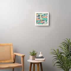 83 Oranges Flamingo Tropical Framed Wall Art