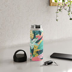 83 Oranges Flamingo Tropical Water Bottle