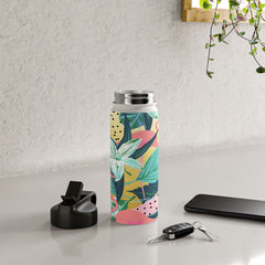 83 Oranges Flamingo Tropical Water Bottle