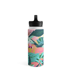 83 Oranges Flamingo Tropical Water Bottle