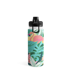 83 Oranges Flamingo Tropical Water Bottle