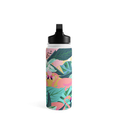 83 Oranges Flamingo Tropical Water Bottle