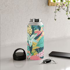83 Oranges Flamingo Tropical Water Bottle