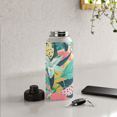 83 Oranges Flamingo Tropical Water Bottle