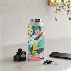 83 Oranges Flamingo Tropical Water Bottle