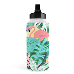 83 Oranges Flamingo Tropical Water Bottle