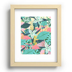 83 Oranges Flamingo Tropical Recessed Framing Rectangle