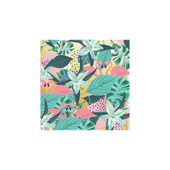 83 Oranges Flamingo Tropical Art Print