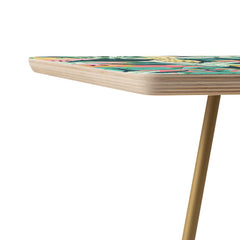 83 Oranges Flamingo Tropical Side Table