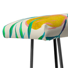 83 Oranges Floral Blush Gold Bench