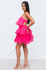 Zimmi Mini Dress - Hot Pink