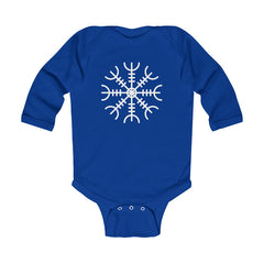 Ægishjálmr Helm of Awe Long Sleeve Bodysuit Scandinavian Design Studio
