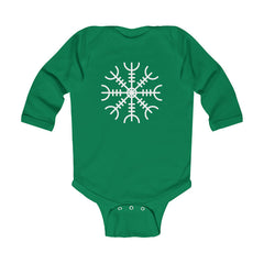 Ægishjálmr Helm of Awe Long Sleeve Bodysuit Scandinavian Design Studio
