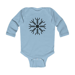 Ægishjálmr Helm of Awe Long Sleeve Bodysuit Scandinavian Design Studio
