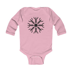 Ægishjálmr Helm of Awe Long Sleeve Bodysuit Scandinavian Design Studio