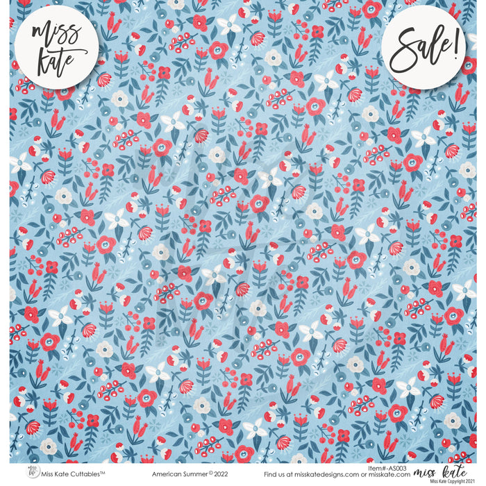 American Summer - Paper & Sticker Kit 12X12 (Ds)
