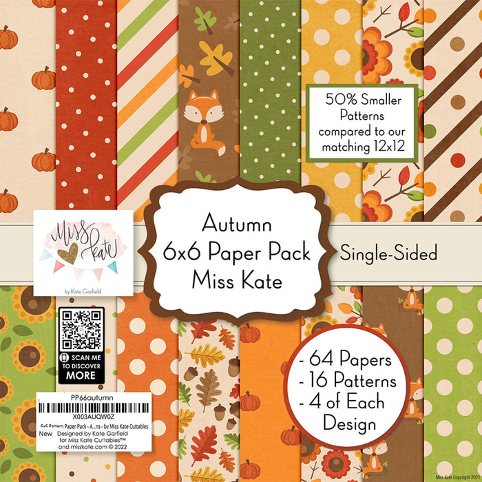 Autumn - 6X6 Paper Pack (Ss)