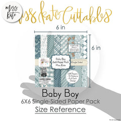 Baby Boy - 6X6 Paper Pack (Ss)