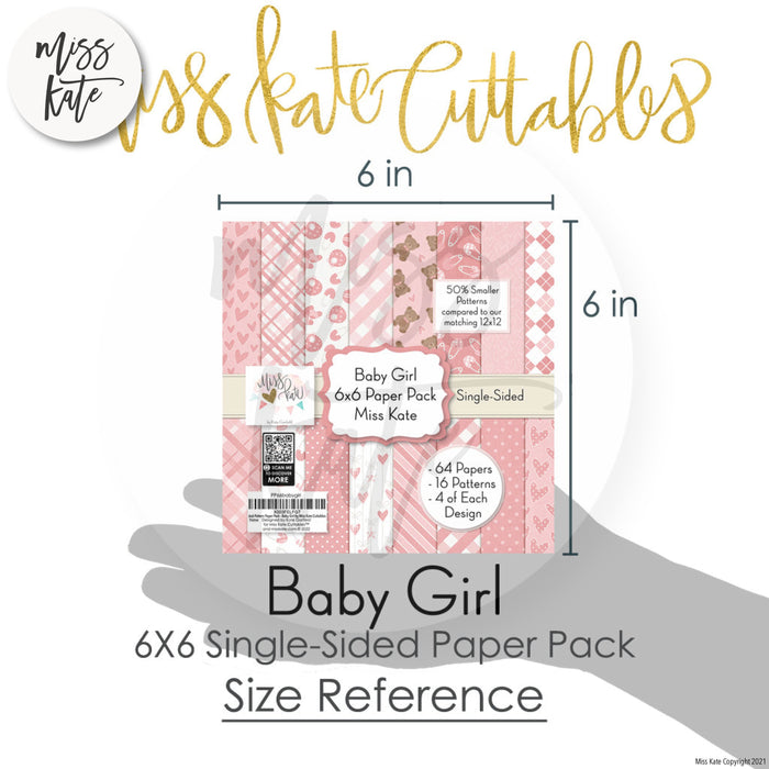 Baby Girl - 6X6 Paper Pack (Ss)