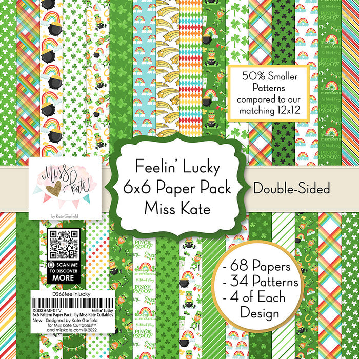 Bargain Bin - Feelin Lucky - 6x6 Double Sided Paper Pack