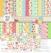 Bargain Bin - Life is Sweet- Paper & Sticker Kit