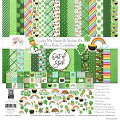 Lucky Me - For St. Patricks Day Paper & Sticker Kit 12X12 (Ds)