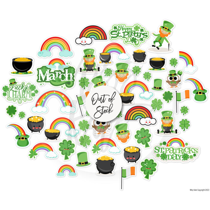 Lucky Me - For St. Patricks Day Paper & Sticker Kit 12X12 (Ds)
