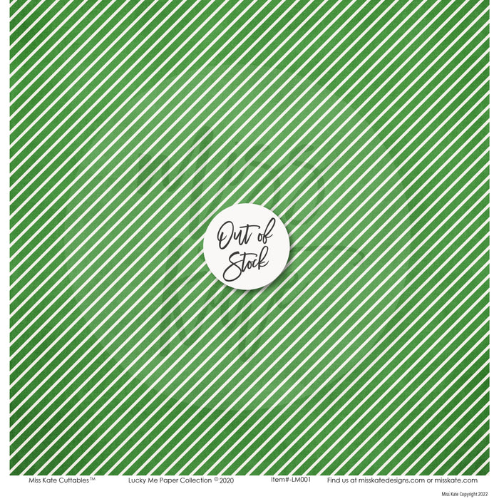 Lucky Me - For St. Patricks Day Paper & Sticker Kit 12X12 (Ds)